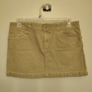 Route 66 Women's  Plus Size 14 Tan Corduroy Skirt
